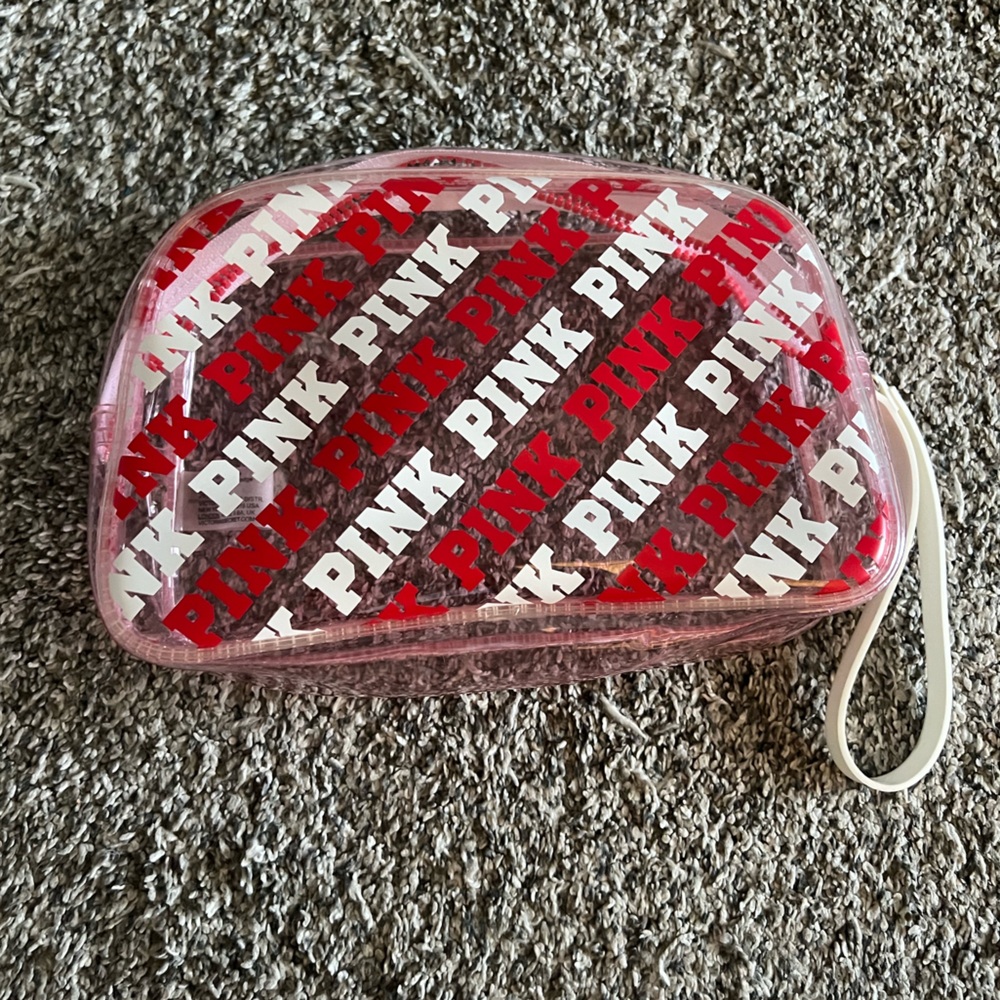Clear PINK bag